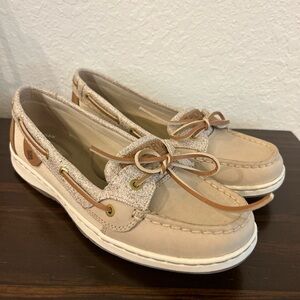 Sperry Women's Beige Boat Shoes